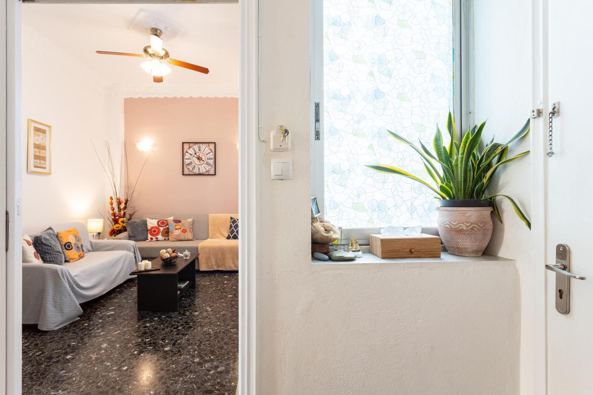 78 négyzetméteres, 2 hálószobás Apartman 2 fürdőszobával Kalamata területén Kültér fotó