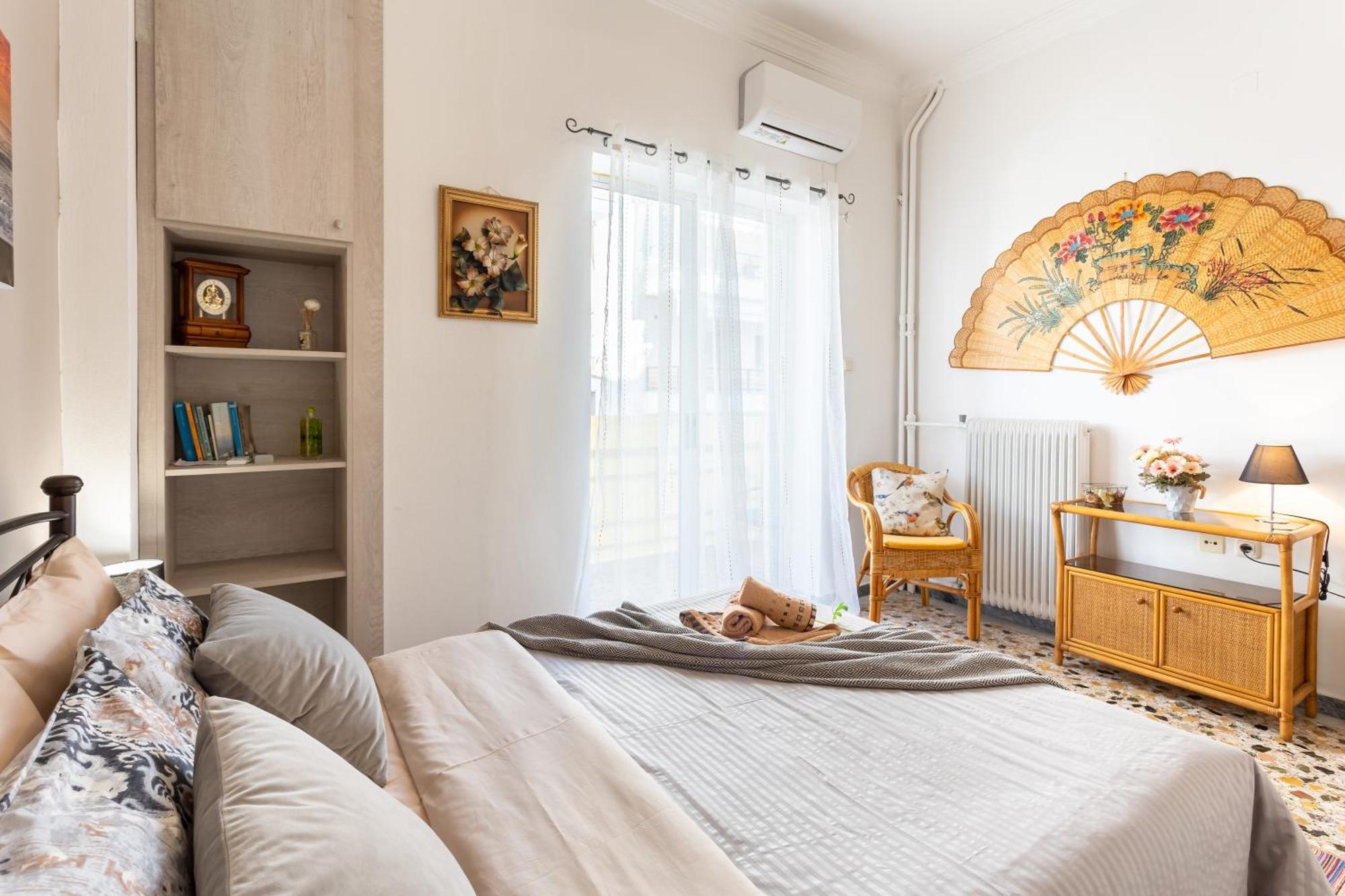 78 négyzetméteres, 2 hálószobás Apartman 2 fürdőszobával Kalamata területén Kültér fotó